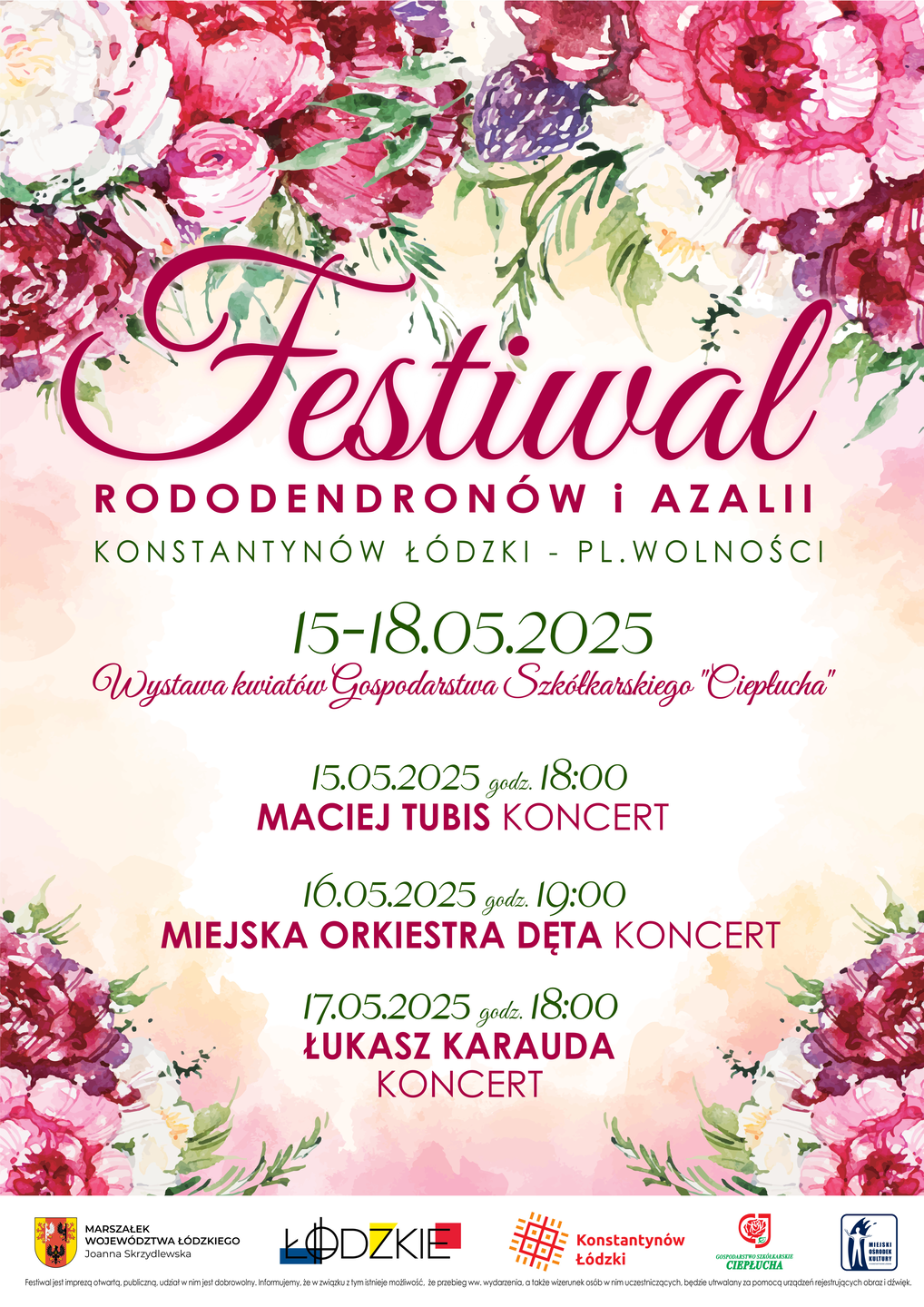 Zapraszamy na Festiwal Rododendronów i Azalii